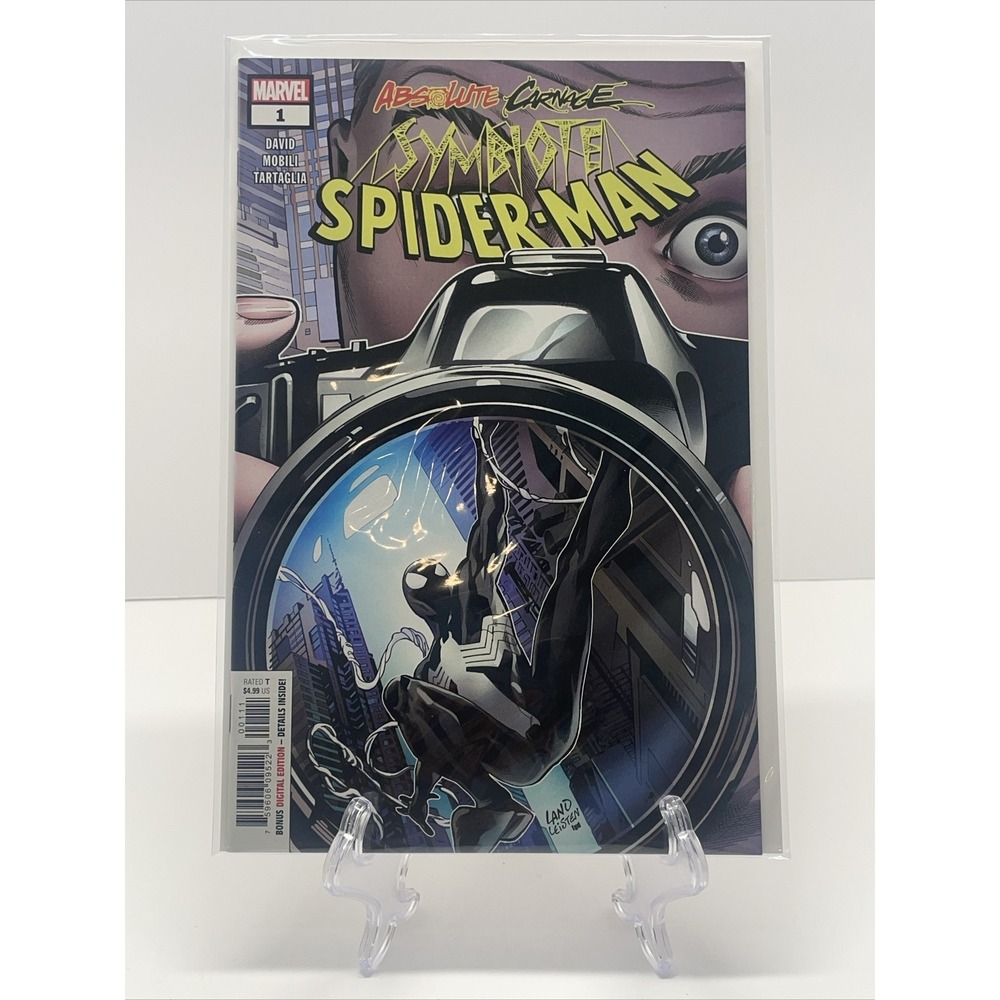 Absolute Carnage Symbiote Spider-Man Comic 1 Cover A Greg Land Jay Leisten 2019